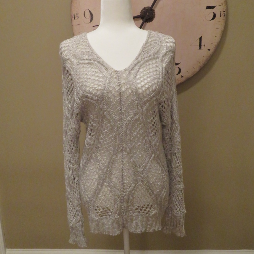 Gray sweater